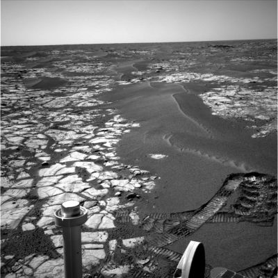 The "Paving" of Beagle Crater and Rover tracks (1) - Sol 885
nessun commento
Parole chiave: Martian Paving - Beagle Crater