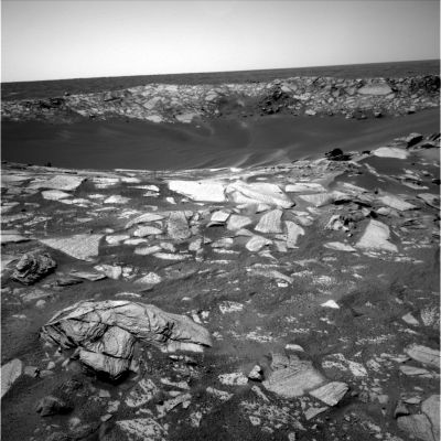 Beagle Crater, from very close (1) - Sol 896
nessun commento
Parole chiave: Beagle Crater