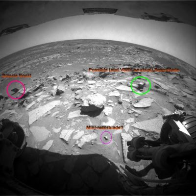 Rock Variety (4) - Sol 898
nessun commento
Parole chiave: Mars rocks, sand and debris - Beagle Crater