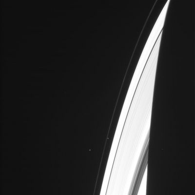Rings and Prometheus
nessun commento
Parole chiave: Saturn's Moons - Prometheus