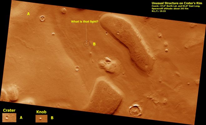 Tricks of the Light, Tricks of the Surface... (context image - 1)
nessun commento
Parole chiave: Mars from orbit - Craters - Controversial Frame