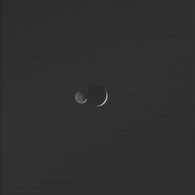 In-transit: Dione and Rhea (7)
nessun commento
Parole chiave: Saturn's Moons - Dione and Rhea