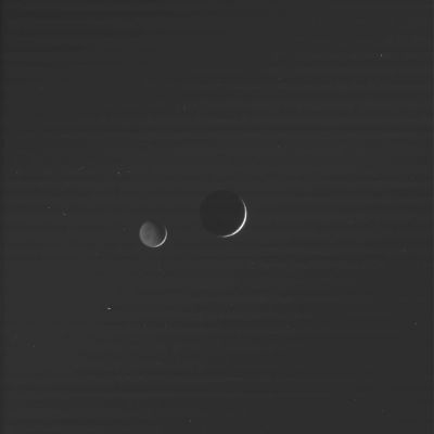 In-transit: Dione and Rhea (9)
nessun commento
Parole chiave: Saturn's Moons - Dione and Rhea
