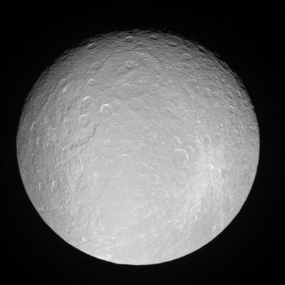 Approaching Rhea (1)
N00043262.jpg was taken on November 26, 2005 and received on Earth on the same date. The camera was pointing toward Rhea from a distance of about 291.020 Km. The image was taken using the UV2 and CL2 filters.
Parole chiave: Saturn's Moons - Rhea