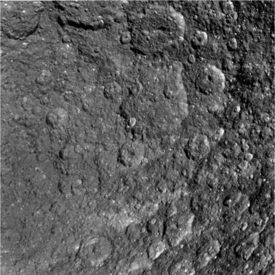 Ancient Cliffs and Craters
N00043423.jpg was taken on November 26, 2005 and received on Earth November 28, 2005. The camera was pointing toward Rhea that, at the time, was approximately 57,975 Km away.
The image was taken using the CL1 and CL2 filters.
Parole chiave: Saturn's Moons - Rhea