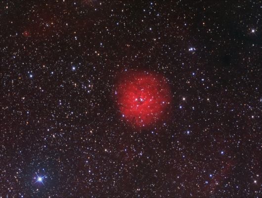 SH2-170
"...Non so che farmene del tuo Dio. 

Anzi: non so che farmene di un Dio, il tuo come quello di qualsiasi altro.

Un "Dio" che guarda e che, dall'alto della Sua Onnipotenza, Bontà e Saggezza, lascia che le sue pecore si scannino fra loro nel nome di Lui o nel nome dell'interesse del gregge a cui esse appartengono, è solo un vigliacco, un ipocrita, un nulla.

Il Dio nel quale credi tu e tanti altri assieme a te, non è nulla più di una parola, vuota ed abusata.

Accetta la realtà: c'è molto più Dio nella Fede di coloro che sono morti nel Suo Nome e nelle pietre usate per erigere le Sue Cattedrali, di quanto io ne veda nella candida immagine che tu, vanamente, continui a temere e supplicare...".

P.C. Floegers - "Conversations for Tomorrow"
Parole chiave: From Earth Pictures - Amatorial Pictures