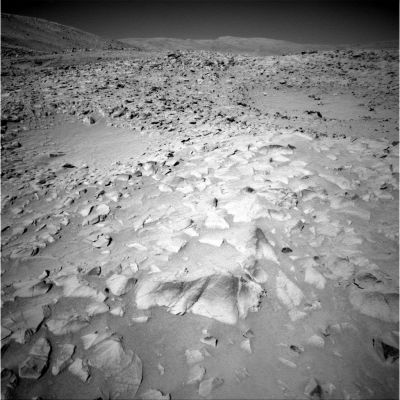 Columbia Hills' landscape
Parole chiave: Mars rocks, sand and debris
