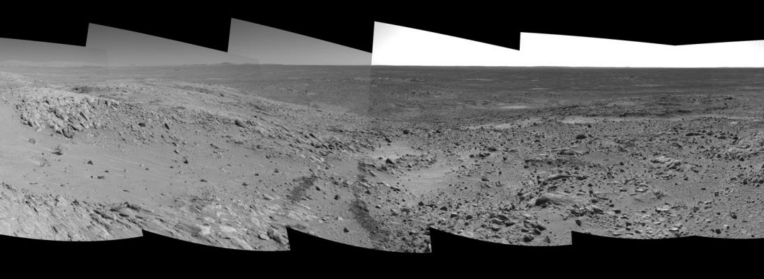 West Spur: 360� panorama on Sol 305 (2)
vedi commento al frame precedente
Parole chiave: Mars Panorama