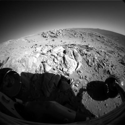 Front-view from Rover Spirit at 14:43, Mars Local Time - Sol 305
nessun commento
Parole chiave: Mars Panorama