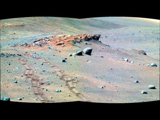 Larry's Lookout in false (but nice!) colors
nessun commento
Parole chiave: Postcards from Mars