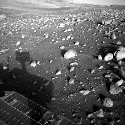 Stones or "just like stones"? (2)
Prima che pensiate che siamo completamente impazziti, provate a riguardare - con mente aperta - alcune delle Anomalie Marziane riportate nelle relative Sezioni dedicate alle Anomalie 'viste' da Spirit & Opportunity. La NASA ancora tace, ma la verit� - che ormai si sta facendo largo in tantissimi ambienti scientifici (anche quelli pi� "integralisti") � che, sulla superficie di  Marte, "qualcosa si muove". 
Pietre? No: non pietre. Secondo noi  si tratta di Creature che, dal nostro punto di vista, "assomigliano" a delle pietre ma che, in realt�, non sono null'altro che il risultato di ere di evoluzione e di adattamento alle condizioni standard di Marte.
Sci-Fi? Per ora si, ma fra qualche anno (o magari anche meno...)  vedrete che ci� che oggi � fantascienza (tipo le 'cavallette' golose di sangue di "Red Planet"), probabilmente diventer� la base di studio per una Disciplina che, nelle Universit� del Mondo, verr� (forse) chiamata "Biologia Extra-Terrestre"...
Parole chiave: Mars rocks, sand and debris - Controversial image
