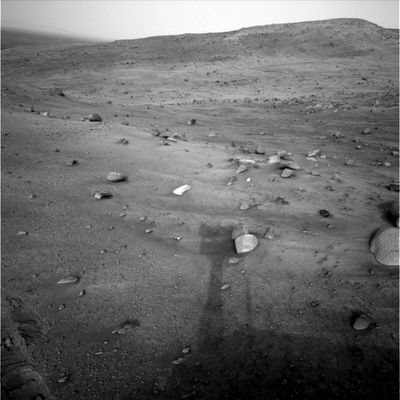 Looking at my shadow... - Sol 503
nessun commento
Parole chiave: Mars Panorama - Mars rocks, sand and debris