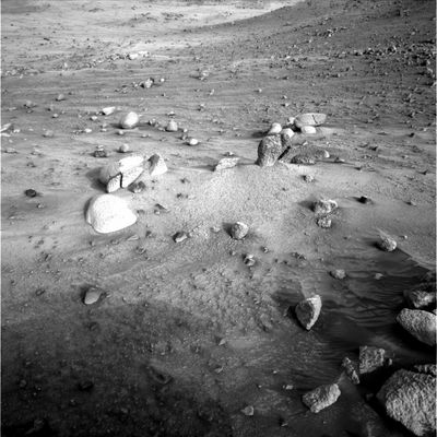 Beautiful stones and outcrops! - Sol 503
nessun commento
Parole chiave: Mars Panorama - Mars rocks, sand and debris