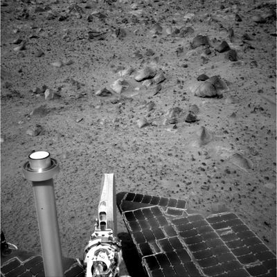 This is the world around Spirit... (2) - Sol 549
nessun commento
Parole chiave: Mars rocks, sand and debris