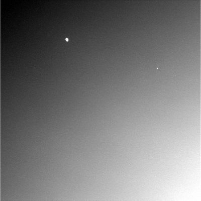 Setting Phobos (2) - Sol 611
vedi il commento proposto con il frame precedente
Parole chiave: Martian Sky - Phobos at Sunset