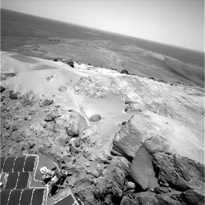 Martian Landscape from Hillary Outcrop (3) - Sol 625
nessun commento
Parole chiave: Postcards from Mars - Mars Horizon