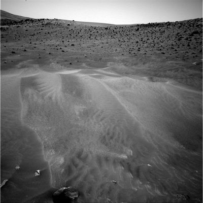 Deep sands (2) - Sol 717
nessun commento
Parole chiave: Mars Panorama - Rocks, Outcrops, Boulders and Dunes
