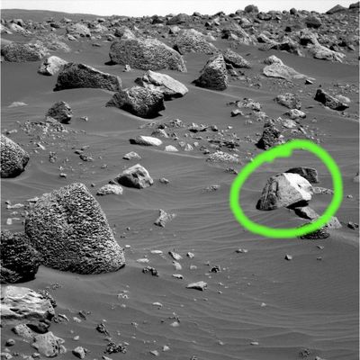 Boulder field (2) - Sol 738
nessun commento
Parole chiave: Mars Panorama - Rocks, Outcrops and Boulders