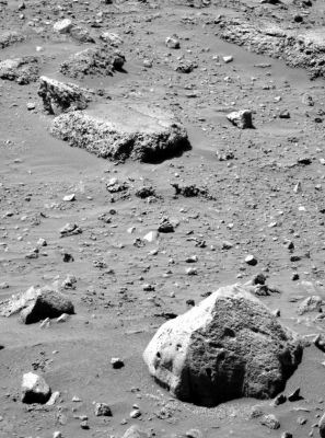 Home Plate's Features - Sol 770
nessun commento
Parole chiave: Mars rocks, sand and debris - Boulders