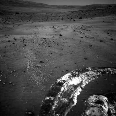 Underground salt&carbonate deposits? (2) - Sol 787
Caption originale:"Right NavCam Non-linearized Full frame EDR acquired on Sol 787 of Spirit's mission to Gusev Crater at approximately 12:43:45 MLT".
Parole chiave: Martian Surface - possible salt and carbonate underground deposits