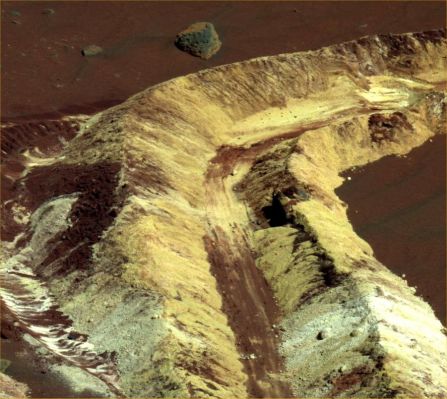 Saltland, in false colors (3) - Sol 788
nessun commento
Parole chiave: Martian Surface - possible salt and sulphate underground deposits - Controversial