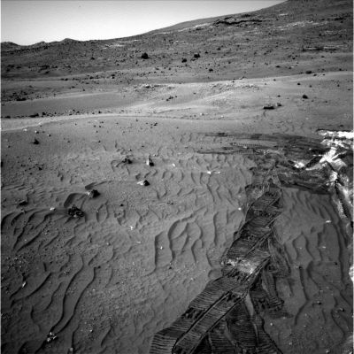 In the "salty" kingdom (2) - Sol 799
nessun commento
Parole chiave: Martian Surface - possible salt and sulphate underground deposits
