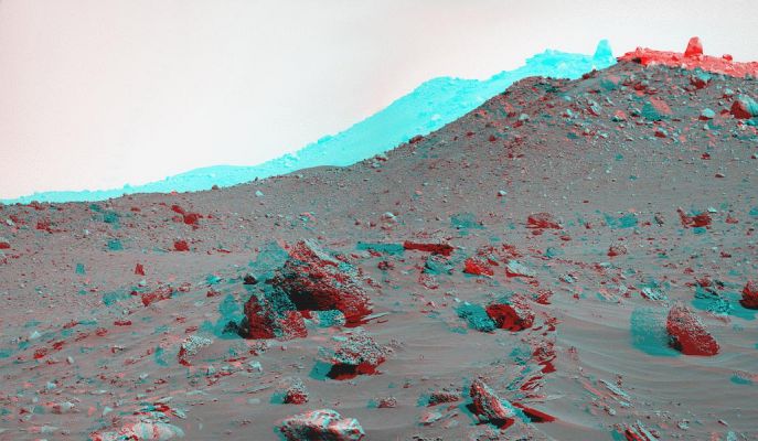 Boulder Field and a "lookout rock" - Sol 806
nessun commento
Parole chiave: Mars Panorama - Rocks, Outcrops and Boulders - Gusev Crater