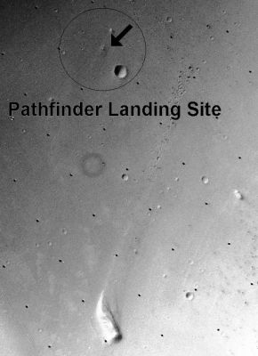 The Pathfinder Landing Site, from Viking 1 (1)
nessun commento
Parole chiave: Mars from orbit - Chrise Planitia