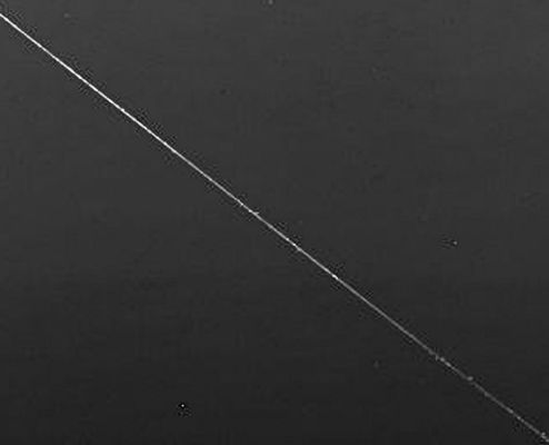 Incredible "Meteor" (?) strikes the upper layers of Saturn's atmosphere (detail mgnf-2)
Se la nostra ipotesi fosse corretta - come pensiamo che sia -, saremmo orgogliosi di battezzare questa meteora (la prima, immortalata su una fotografia, che va a disintegrarsi nell'atmosfera di un Pianeta diverso dalla Terra) come Lun-Ex-It One-2006-07.

La NASA, per ora, non ha detto nulla.

Caption originale:"N00063521.jpg was taken on July 07, 2006 and received on Earth July 07, 2006. The camera was pointing toward Saturn that, at the time, was approximately 2.476.952 Km away.
The image was taken using the CL1 and CL2 filters. This image has not been validated or calibrated".
Parole chiave: Highly Controversial Frame - Cassini Series