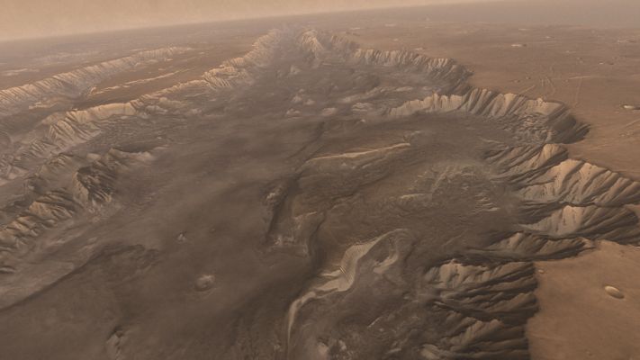 Bird's view of Valles Marineris
nessun commento
Parole chiave: Virtual Mars