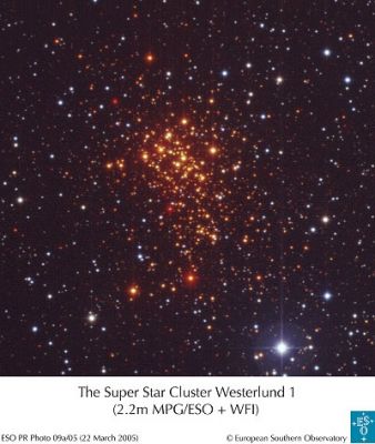Westerlund Star Cluster
"...Sebbene la mia esperienza e la Scienza, di cui sono devoto servitore da anni ed anni, mi suggeriscano di non credere, sono costretto ad ammettere che un'eventuale 'non esistenza' di Dio sarebbe, fra le tragedie dell'Umanità e del Cosmo, di certo la più grande..."

P.C. Floegers - "Conversations"
Parole chiave: From Earth Images