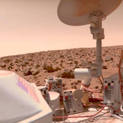 From the "Viking Archive" - Viking 2: antenna, sky and horizon (natural colors; credits: NASA)
nessun commento
Parole chiave: Mars Panorama - Mars rocks, sand and debris