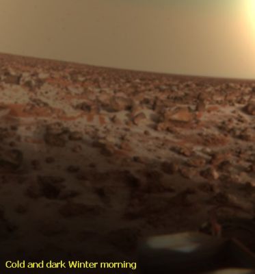 The dark Soles of the Martian Winter
nessun commento
Parole chiave: Martian Surface - Rocks and Ice