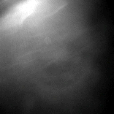 Light-looking clouds over Opportunity (credits: Dr G. Barca)
Ancora un piccolo - ma splendido - GIF-Movie che ci racconta il fascino e la poesia delle nuvole (leggere e stratiformi) che si inseguono nel Cielo di Marte...
Parole chiave: GIF-Movie