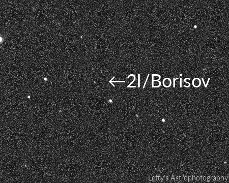 From far away: Comet Borisov (GIF-Movie)
nessun commento
Parole chiave: Comets - Comet Borisov