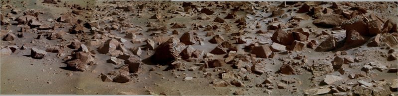 Martian Rocks - Sol 2161 (an Image-Mosaic by Dr G. Barca - Lunexit Team)
nessun commento
Parole chiave: Martian Surface - Rocks of various Size and Shape
