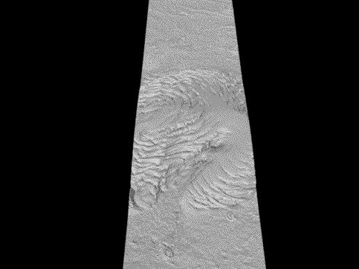 Under the Ice... (1)
Radar Sounder Instruments orbiting Mars have looked beneath the Martian Surface and opened up the Third Dimension for Planetary Exploration. 
The technique's success is prompting scientists to think of all the other places in the Solar System where they would like to use Radar Sounders. 

The first Radar Sounder at Mars was the Mars Advanced Radar for Subsurface and Ionospheric Sounding (MARSIS) on the European Space Agency's Mars Express Orbiter. It has been joined by the complementary Shallow Subsurface Radar (SHARAD), operating at a different wavelength aboard NASA's Mars Reconnaissance Orbiter. 
The data in this animation are from SHARAD.
Parole chiave: Radar View