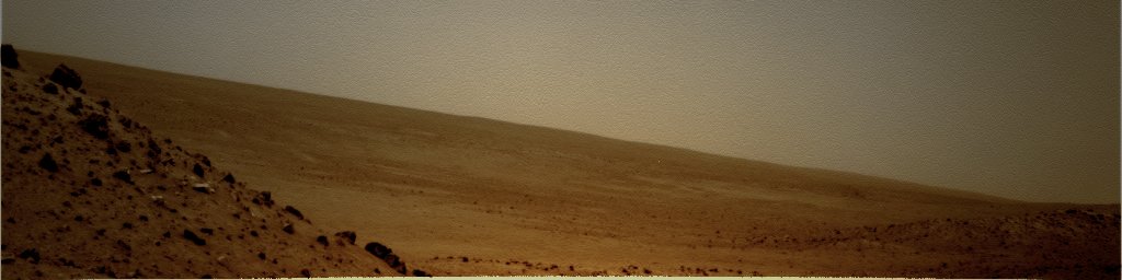 Is Spirit observing a distant Alien Probe? - Sol 1924 (Natural Colors; credits: Lunar Explorer Italia)
nessun commento
Parole chiave: Mars Panorama - Gusev Crater - Controversial