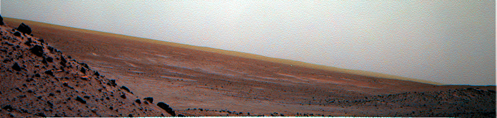 Horizon with Anomaly - Sol 2020 (RAW Natural Colors; credits: Dr M. Faccin)
nessun commento
Parole chiave: Martian Horizon - Gusev Crater - Controversial