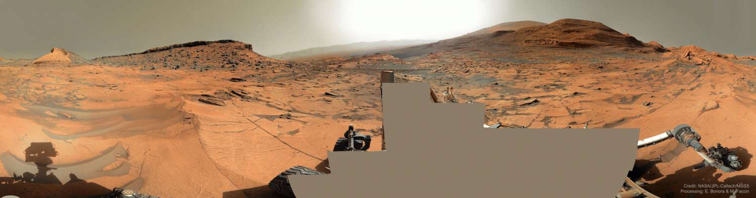 Nice Panorama - Sol 3225
Un panorama che sa tanto di "già visto", ma è carino e merita pubblicazione. Questo collage di frame viene da Curiosity. Ma ora ditemi: la NASA pubblica (male ed in formati pessimi) ancora molte cose. Ok. Ma - cambiando Agenzia Spaziale e Missione - Voi avete più visto NUOVE immagini e/o letto NOVITA' sul "Roverino Cinesino" Zhurong?!? O è già stato "decommissioned" (leggi: "non funziona più")?!? Oppure hanno secretato tutto?!? Che gente "str...ana" che c'é in giro...
Parole chiave: Martian Surface and Sky