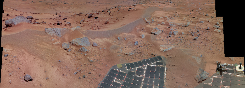 On Top of My World... - Sol 582 (Natural Colors; credits: Dr Marco Faccin - Lunexit Team)
nessun commento
Parole chiave: Martian Surface - Husband Hill