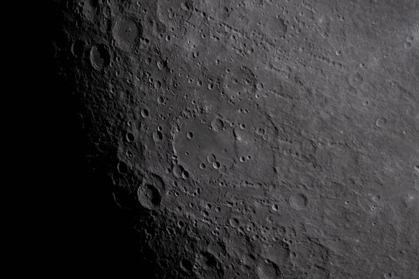 Vavilov Crater Along the Hertzsprung Basin Rim
art002e012093 (April 6, 2026) - Hertzsprung Basin comes into view with its distinctive two concentric rings of mountains, revealing the scale of this ancient impact structure. 
Near the lower left, Vavilov crater — identified by its Central Peak — stands out, a feature often described by the Artemis II crew during their Lunar Fly-by.
Parole chiave: The Moon - Vavilov Crater Along the Hertzsprung Basin Rim