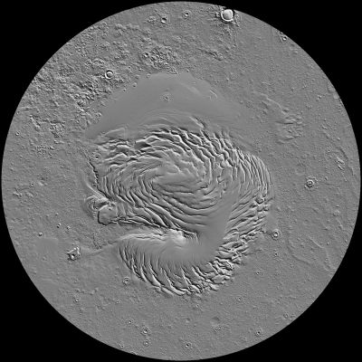 The North Pole of Mars (Mercator Projection - credits: NASA/MOLA)
nessun commento
Parole chiave: Mars Maps