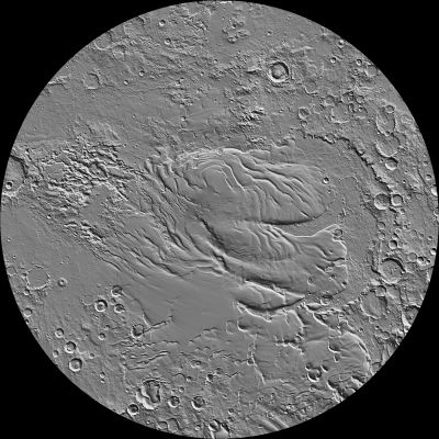 The South Pole of Mars (Mercator Projection - credits: NASA/MOLA)
nessun commento
Parole chiave: Mars Maps