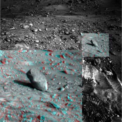 The "Martian Owl" (by Dr M. Faccin)
Immagini straordinarie, per rilievi superficiali (semplicemente) AFFASCINANTI...
Parole chiave: Martian Surface - Extremely Unusual Surface Feature - The "Owl"