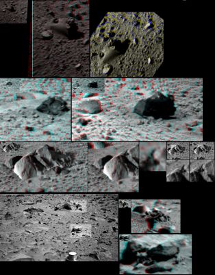 Exploded "Pipe" - and other "Things" (by Dr M. Faccin)
Un titolo autoesplicativo; un'elaborazione perfetta e dei contenuti...straordinariamente esotici ed affascinanti!
Parole chiave: Martian Surface - Extremely Unusual Surface Feature - The "Exploded Pipe"