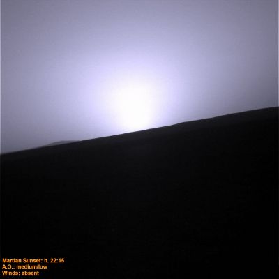 Martian Sunset (3) - Sol 858
nessun commento
Parole chiave: Martian Sunset