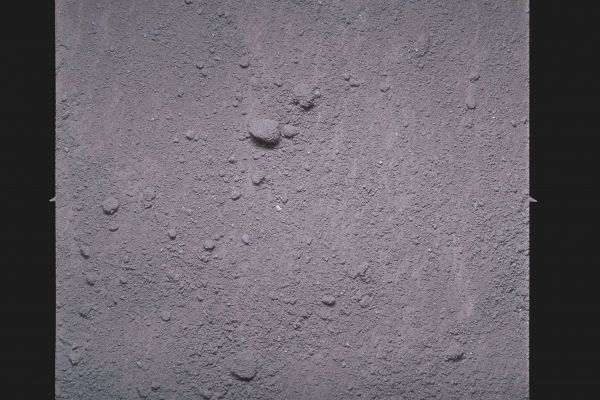 AS 12-57-8442 (a) - Soil surface disturbed by the LM descent engine exhaust (coloring: Lunexit)
nessun commento
Parole chiave: Lunar Surface - Disturbed Soil and Pebbles