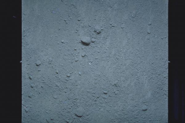 AS 12-57-8442 (b) - Soil surface disturbed by the LM descent engine exhaust (coloring: NASA)
nessun commento
Parole chiave: Lunar Surface - Disturbed Soil