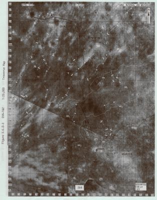 AS 16-114-18427 - The Map: where's Plum Crater?
I legittimi interrogativi suscitati dal "riflesso" nel Visore di Charlie Duke, uniti alle possibili chiavi di lettura del fenomeno, ci hanno spinto a fare questo piccolo passo in avanti sulla strada della migliore interpretazione di quanto proposto dai frames originali e non compressi (e dunque i frames "più vicini" alla Realtà dell'Esplorazione Lunare realizzata durante gli Apollo Days). 
E la strada è stata (relativamente) semplice, partendo dalla domanda originale:  i riflessi color oro e fucsia possono derivare dal Lunar Module?

Risposta: no. 
No perchè Plum Crater (la zona che Young e Duke stanno visitando ora) è a circa 800 metri di distanza dal Landing Site di Orion (il Lunar Module).
Dunque scartiamo il LM.
Potrebbe trattarsi dei riflessi del Lunar Rover, quindi? 
Risposta: no. 

No perchè il Lunar Rover è parcheggiato a circa 70/80 metri dalla posizione attuale di Charlie Duke e del Com.te Young. 

Forse anche qualcosa in più (su questo dato non possiamo essere certi al 100%).
Settanta/ottanta metri (o più) che, tradotti in "soldoni", significano che il LR (viste anche le sue modestissime dimensioni - specie in rapporto al LM) non può essere "catturato" dal visore di Duke.

E allora? E allora ritorniamo al punto di partenza: che cosa può essere quel riflesso?

Grazie a tutti coloro che ci hanno già aiutato e che vorranno ancora aiutarci in questa ricerca!
Parole chiave: Lunar Maps